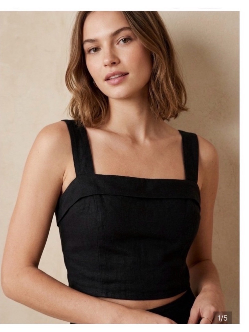 Abercrombie and Fitch - Linen Top and Skort Set - Picture 4 of 4